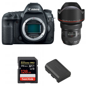Canon EOS 5D Mark IV + EF 11-24mm f/4L USM + SanDisk 128GB Extreme PRO UHS-I SDXC 170 MB/s + LP-E6N-1