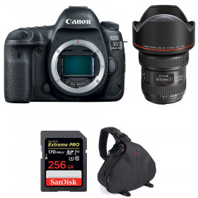 Cámara Canon 5D Mark IV + EF 11-24mm f/4L USM + SanDisk 256GB Extreme PRO UHS-I SDXC 170 MB/s + Bolsa-1