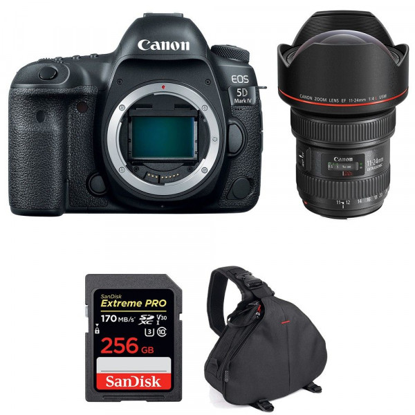 Canon EOS 5D Mark IV + EF 11-24mm f/4L USM + SanDisk 256GB Extreme PRO UHS-I SDXC 170 MB/s + Bag-1