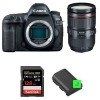 Canon 5D Mark IV + EF 24-105mm F4L IS II USM + SanDisk 128GB UHS-I SDXC 170 MB/s + 2 LP-E6N - Appareil photo Reflex|MCZ DIRECT