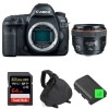 Canon 5D Mark IV + EF 50mm f/1.2L USM + SanDisk 64GB Extreme PRO UHS-I SDXC 170 MB/s + 2 LP-E6N + Bolsa - Cámara reflex|MCZ DIRECT