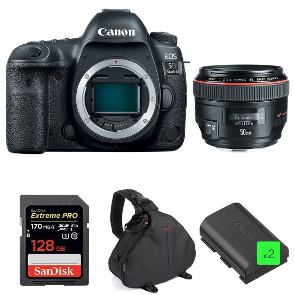 Camara Reflex Digital Canon Eos 5d Mark Iv Lente 50mm