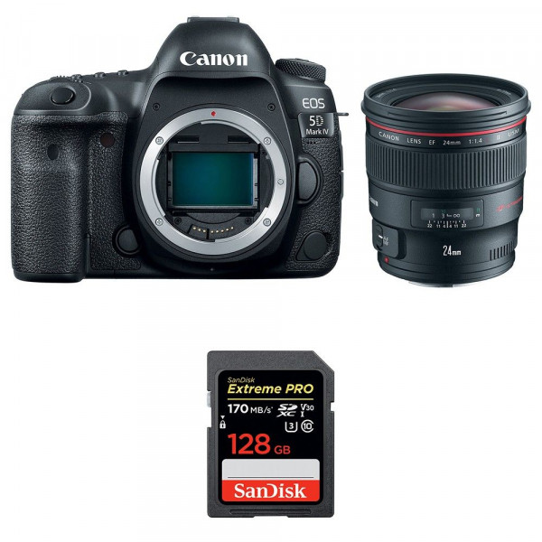 Canon EOS 5D Mark IV + EF 24mm f/1.4L II USM + SanDisk 128GB Extreme PRO UHS-I SDXC 170 MB/s-1