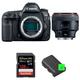 Canon 5D Mark IV + EF 85mm F1.2L II USM + SanDisk 128GB Extreme PRO UHS-I SDXC 170 MB/s + 2 LP-E6N - Appareil photo Reflex-1