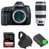 Canon 5D Mark IV + EF 100-400mm f4.5-5.6L IS II USM + SanDisk 64GB UHS-I SDXC 170 MB/s + 2 LP-E6N + Sac - Appareil photo Reflex|MCZ DIRECT