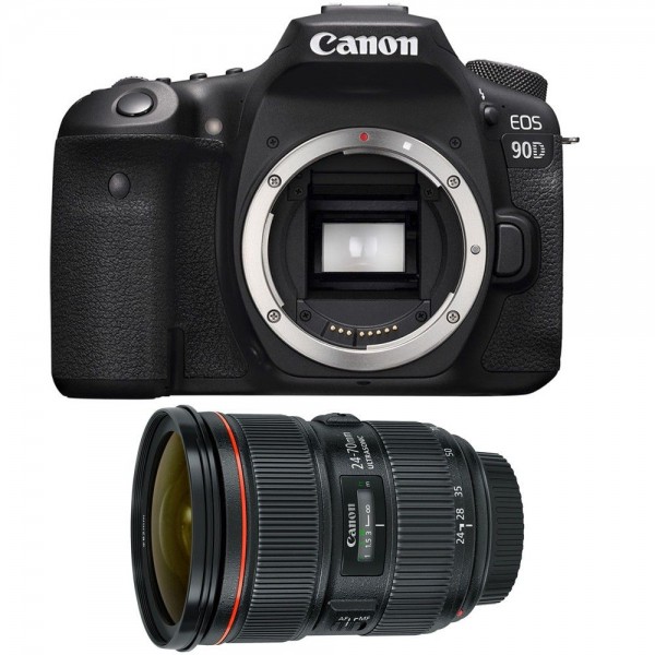 Canon 90D + EF 24-70mm F2.8L II USM - Appareil photo Reflex|MCZ DIRECT