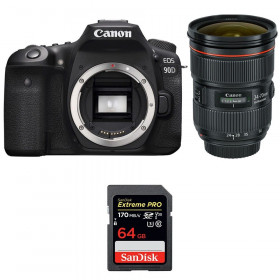 Canon EOS 90D + EF 24-70mm f/2.8L II USM + SanDisk 64GB Extreme PRO UHS-I SDXC 170 MB/s-1