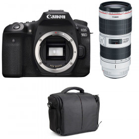 Canon EOS 90D + EF 70-200mm f/2.8L IS III USM + Bag-1