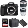 Canon 90D + EF 70-200mm f/2.8L IS III USM + SanDisk 64GB UHS-I SDXC 170 MB/s + LP-E6N + Bolsa - Cámara reflex|MCZ DIRECT