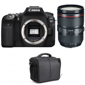 Canon EOS 90D + EF 24-105mm f/4L IS II USM + Bag-1