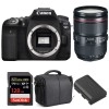 Canon 90D + EF 24-105mm f/4L IS II USM + SanDisk 128GB UHS-I SDXC 170 MB/s + LP-E6N + Bolsa - Cámara reflex|MCZ DIRECT