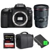 Canon 90D + EF 16-35mm f/4L IS USM + SanDisk 256GB UHS-I SDXC 170 MB/s + 2 LP-E6N + Bolsa| 2 años de garantía|MCZ DIRECT