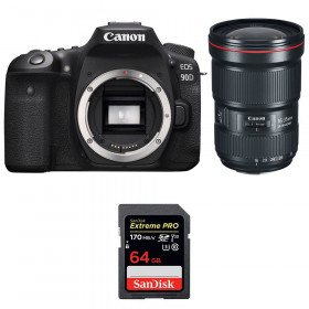 Canon EOS 90D + EF 16-35mm f/2.8L III USM + SanDisk 64GB Extreme PRO UHS-I SDXC 170 MB/s-1