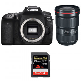 Canon EOS 90D + EF 16-35mm f/2.8L III USM + SanDisk 128GB Extreme PRO UHS-I SDXC 170 MB/s-1