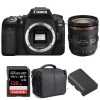 Canon 90D + EF 24-70mm f/4L IS USM + SanDisk 128GB UHS-I SDXC 170 MB/s + LP-E6N + Bolsa - Cámara reflex|MCZ DIRECT