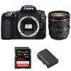 Canon 90D + EF 24-70mm f/4L IS USM + SanDisk 256GB Extreme PRO UHS-I SDXC 170 MB/s + LP-E6N - Cámara reflex|MCZ DIRECT