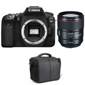 Canon EOS 90D + EF 85mm f/1.4L IS USM + Bag-1