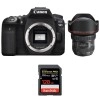 Canon 90D + EF 11-24mm f/4L USM + SanDisk 128GB Extreme PRO UHS-I SDXC 170 MB/s - Cámara reflex|MCZ DIRECT