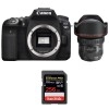 Canon 90D + EF 11-24mm f/4L USM + SanDisk 256GB Extreme PRO UHS-I SDXC 170 MB/s - Cámara reflex|MCZ DIRECT