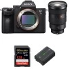 Sony A7 III + FE 24-70 mm f/2.8 GM + SanDisk 128GB Extreme PRO UHS-I SDXC 170 MB/s + NP-FZ100 - Cámara mirrorless|MCZ DIRECT