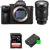 Sony A7 III + FE 24-70 mm F2.8 GM + SanDisk 128GB Extreme PRO UHS-I SDXC 170 MB/s + 2 NP-FZ100 - Appareil Photo Hybride|MCZ DIRECT