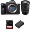 Sony Alpha 7 III + FE 24-105 mm f/4 G OSS + SanDisk 64GB Extreme PRO UHS-I SDXC 170 MB/s + NP-FZ100|MCZ DIRECT