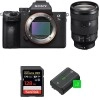 Sony A7 III + FE 24-105 mm F4 G OSS + SanDisk 128GB Extreme PRO UHS-I SDXC 170 MB/s + 2 NP-FZ100 - Appareil Photo Hybride|MCZ DIRECT