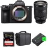 Sony A7 III + FE 24-105 mm f/4 G OSS + SanDisk 256GB UHS-I SDXC 170 MB/s + 2 NP-FZ100 + Bolsa - Cámara mirrorless|MCZ DIRECT