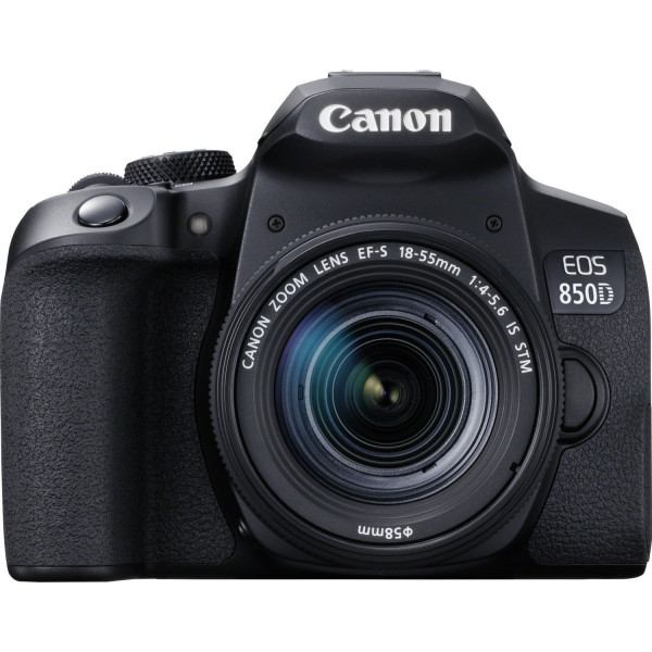 Cámara Canon 850D + EF-S 18-55mm f/4-5.6 IS STM-1