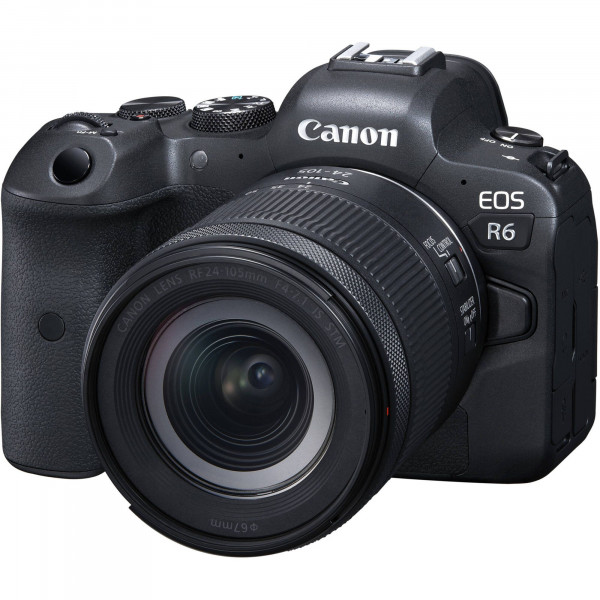 Appareil photo hybride Canon R6 + RF 24-105mm F4-7.1 IS STM-1