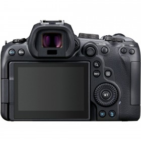 Canon EOS R6 + RF 24-105mm f/4-7.1 IS STM - Rear view Canon EOS R6 + RF 24-105mm f/4-7.1 IS STM - Rear view