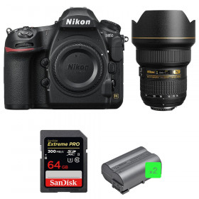 Nikon D850 + 14-24mm F2.8G ED + SanDisk 64GB Extreme PRO UHS-II SDXC 300MB/s + 2 EN-EL15b - Appareil photo Reflex-10