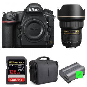 Nikon D850 + 14-24mm F2.8G ED + SanDisk 128GB Extreme PRO UHS-II SDXC 300MB/s + 2 EN-EL15b + Sac - Appareil photo Reflex-10