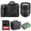 Cámara Nikon D850 + 24-120mm F4 G ED VR + SanDisk 128GB Extreme PRO UHS-II SDXC 300MB/s + 2 EN-EL15b + Bolsa-10