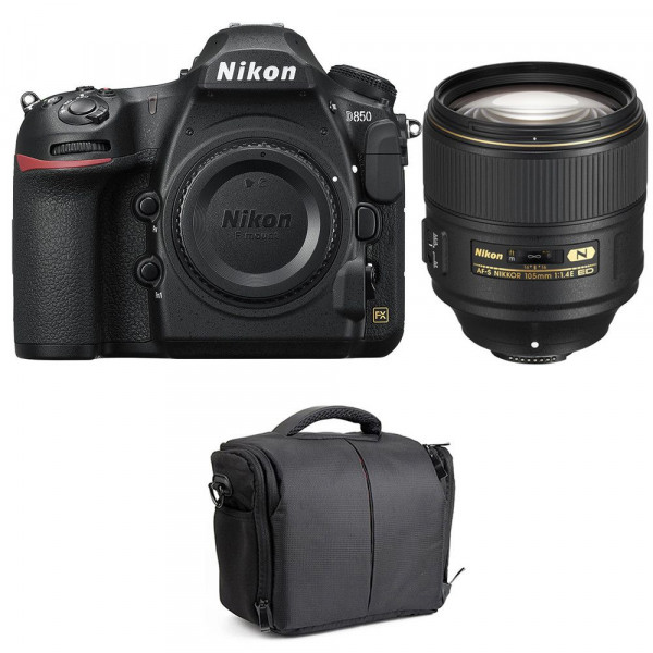 Nikon D850 + 105mm f/1.4E ED + Bag-10