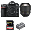 Cámara Nikon D850 + 105mm f/1.4E ED + SanDisk 64GB Extreme PRO UHS-II SDXC 300MB/s + EN-EL15b-10