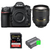 Nikon D850 + 105mm F1.4E ED + SanDisk 64GB Extreme PRO UHS-II SDXC 300MB/s + 2 EN-EL15b - Appareil photo Reflex-10