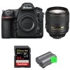 Nikon D850 + 105mm F1.4E ED + SanDisk 64GB Extreme PRO UHS-II SDXC 300MB/s + 2 EN-EL15b - Appareil photo Reflex|MCZ DIRECT