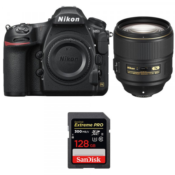 Nikon D850 + 105mm f/1.4E ED + SanDisk 128GB Extreme PRO UHS-II SDXC 300MB/s-10