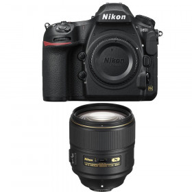 Cámara Nikon D850 + 105mm f/1.4E ED-10