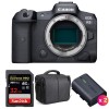 Canon EOS R5 Body + SanDisk 32GB Extreme PRO UHS-II SDXC 300 MB/s + 2 Canon LP-E6NH + Bag|MCZ DIRECT