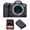 Canon EOS R5 Cuerpo + SanDisk 64GB Extreme PRO UHS-II SDXC 300 MB/s + Canon LP-E6NH - Cámara mirrorless-1