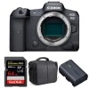 Canon EOS R5 Body + SanDisk 64GB Extreme PRO UHS-II SDXC 300 MB/s + Canon LP-E6NH + Bag|MCZ DIRECT