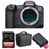 Canon R5 Nu + SanDisk 128GB Extreme PRO UHS-II SDXC 300 MB/s + 2 Canon LP-E6NH + Sac - Appareil Photo Professionnel|MCZ DIRECT