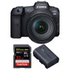Canon EOS R5 + RF 24-105mm f/4L IS USM + SanDisk 32GB Extreme PRO UHS-II SDXC 300 MB/s + Canon LP-E6NH - Cámara mirrorless-1