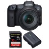 Canon R5 + RF 24-105mm F4L IS USM + SanDisk 32GB Extreme PRO UHS-II SDXC 300 MB/s + Canon LP-E6NH - Appareil Photo Professionnel|MCZ DIRECT