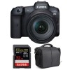 Canon EOS R5 + RF 24-105mm f/4L IS USM + SanDisk 32GB Extreme PRO UHS-II SDXC 300 MB/s + Bolsa - Cámara mirrorless|MCZ DIRECT