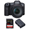 Canon EOS R5 + RF 24-105mm f/4L IS USM + SanDisk 64GB Extreme PRO UHS-II SDXC 300 MB/s + Canon LP-E6NH - Cámara mirrorless-1