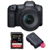 Canon EOS R5 + RF 24-105mm f/4L IS USM + SanDisk 64GB Extreme PRO UHS-II SDXC 300 MB/s + 2 Canon LP-E6NH|MCZ DIRECT