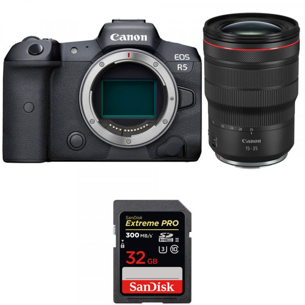 Canon EOS R5 + RF 15-35mm f/2.8L IS USM + SanDisk 32GB Extreme PRO UHS-II SDXC 300 MB/s-1